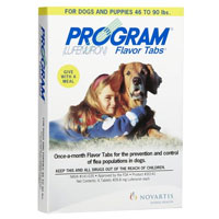 Program Flavour Tabs For Dogs 44.1 - 88 Lbs Grey 6 Tablet
